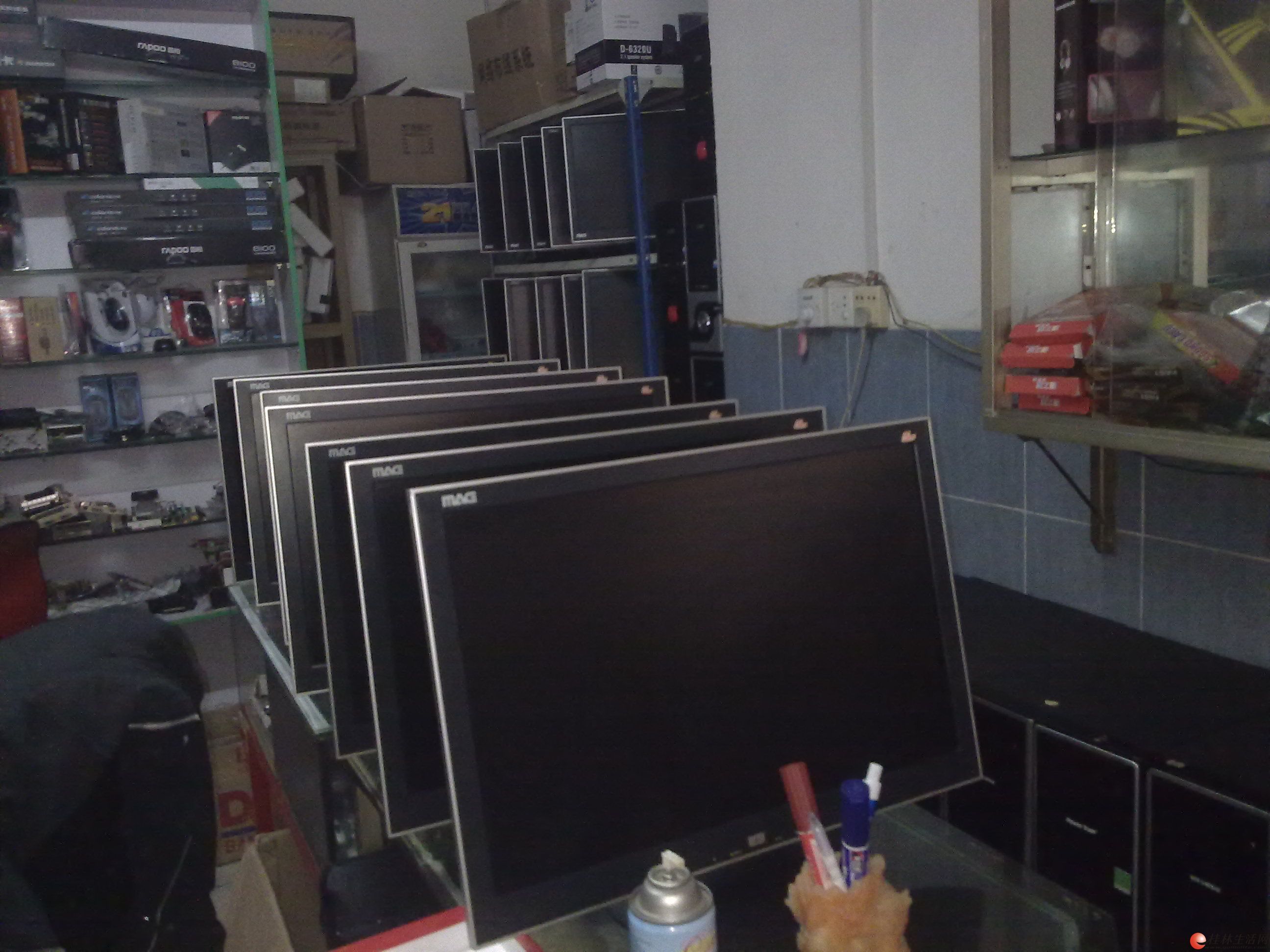 大量二手主机 大量二手 17 19 22 液晶显示器 -