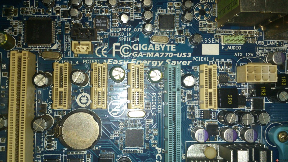 成色蛮好!技嘉GA-MA770-US3主板120元\/张;(有图) - 桂林电脑配件 电脑配件 - 桂林二手市场