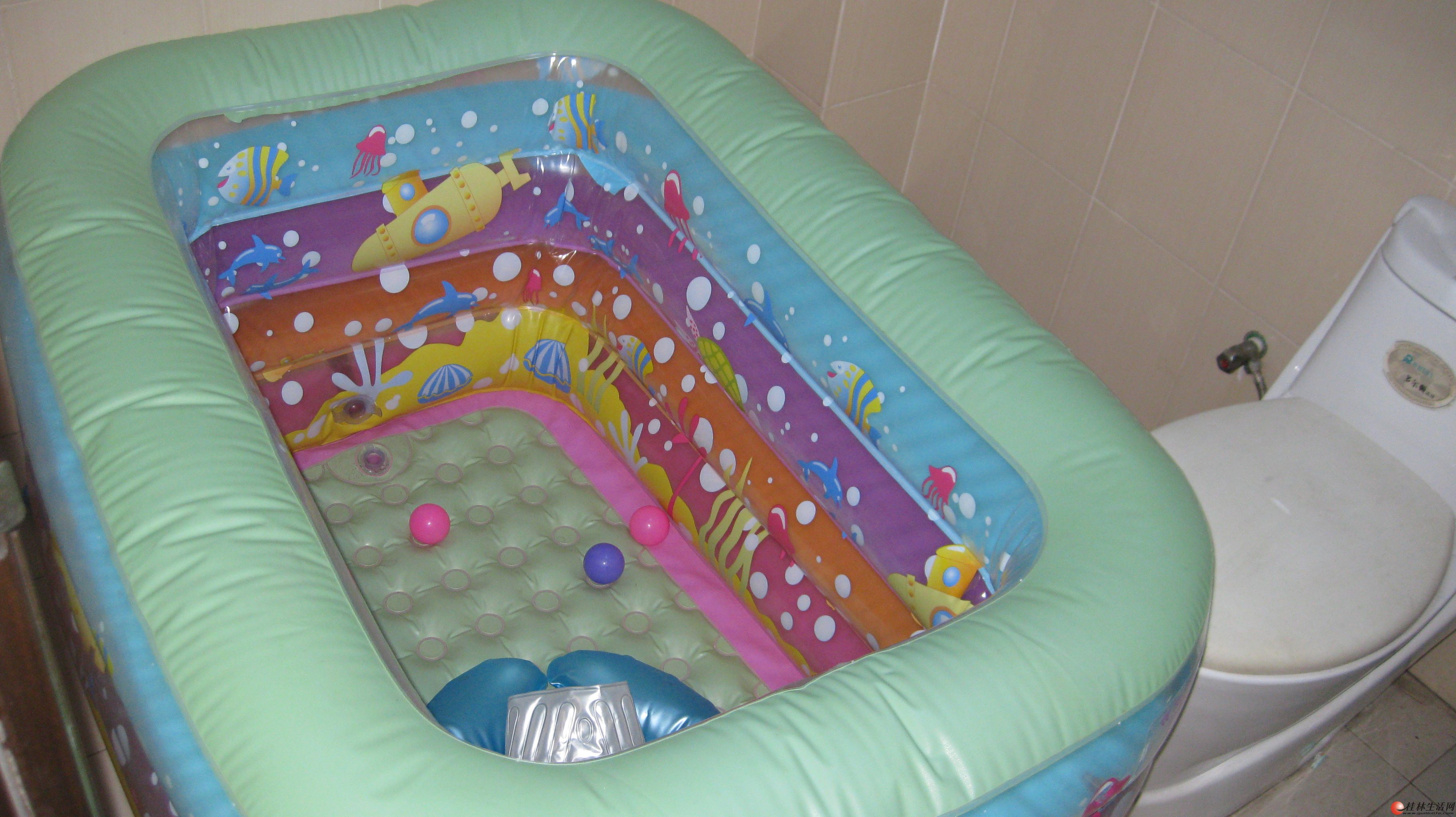 ABC海底乐园游泳池婴幼儿童游泳池方形 - 婴儿