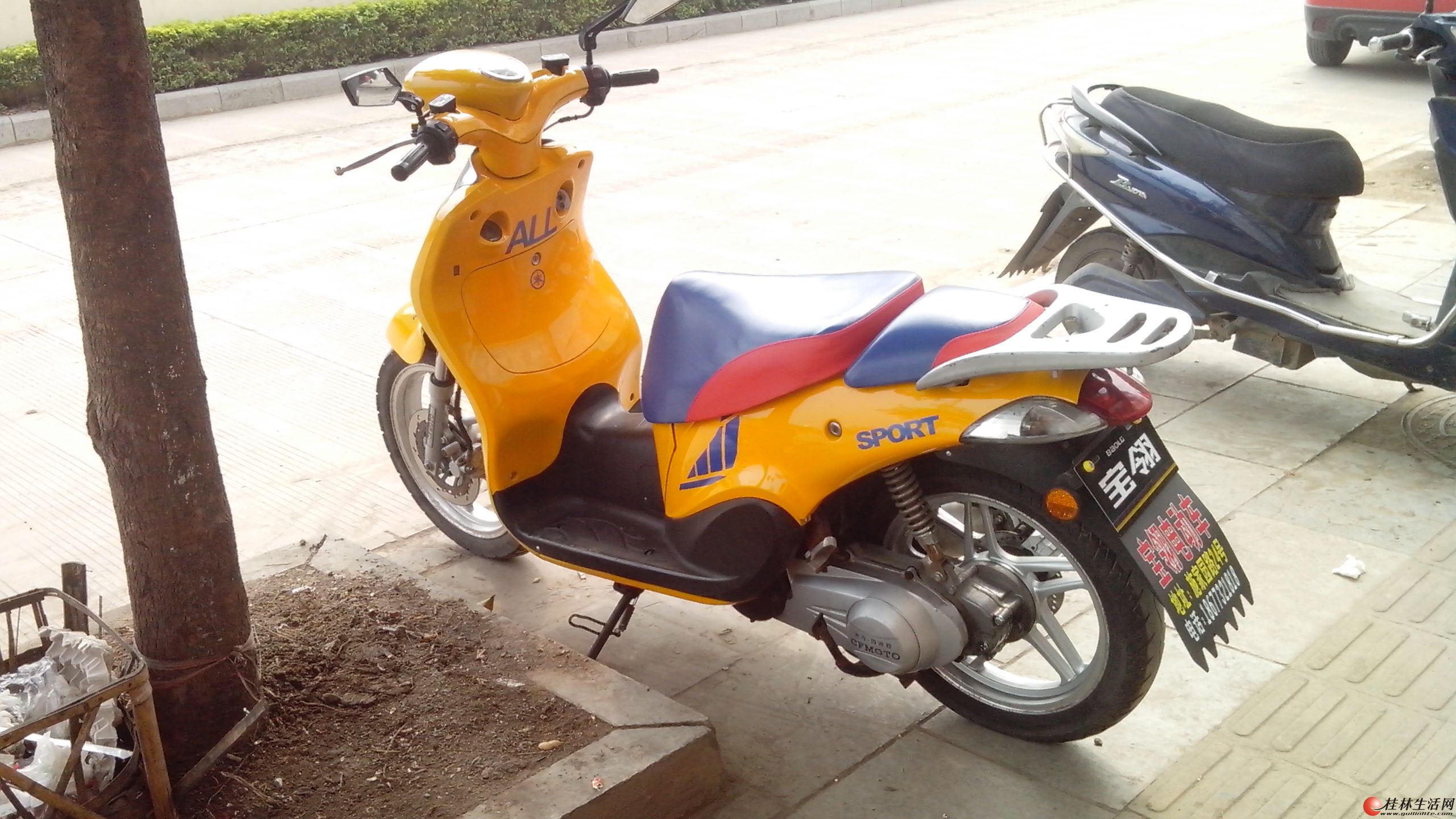 出台春风水冷125踏板车 - 桂林摩托车信息 桂林