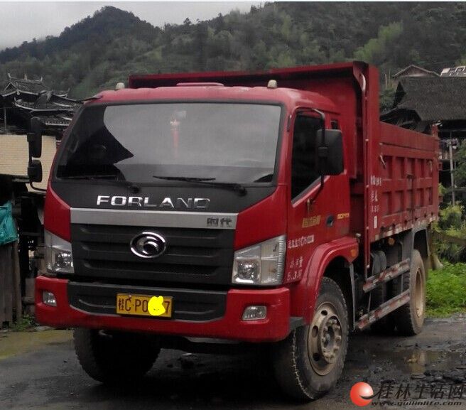 福田时代金刚自卸车4108中冷增压,153后桥,90-20胎,4.2*2.2*1高清图片