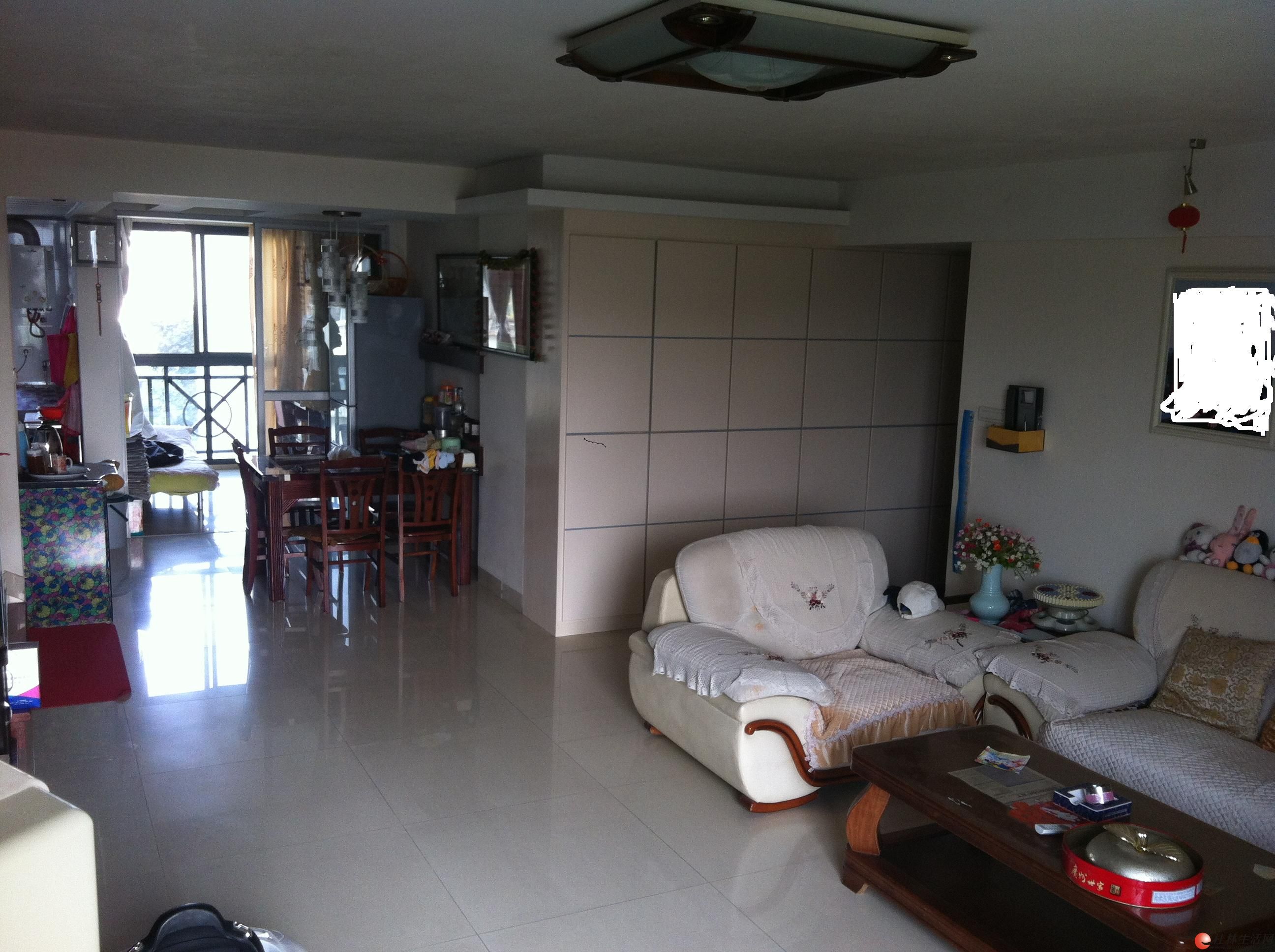 江景房!免税!电梯5楼 碧水嘉园 精装3房2厅113