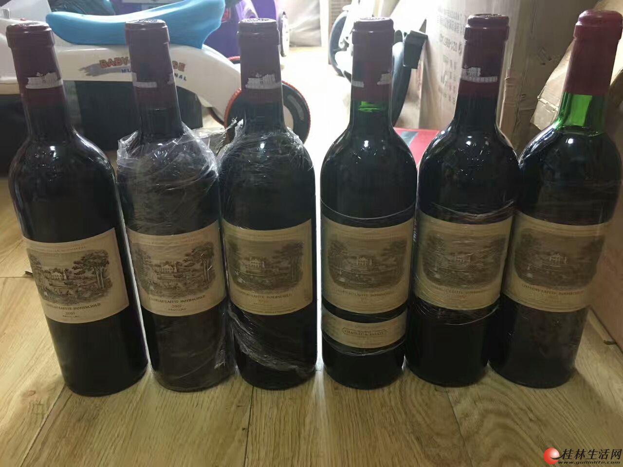 回收红酒拉菲木桐帕图斯拉图奥比昂奥松法国红