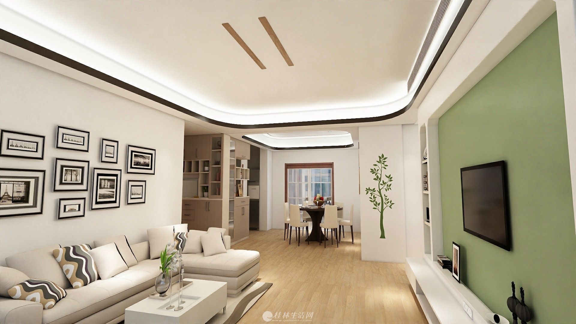 桂林装修公司排名_桂林米粉店装修效果图(2)