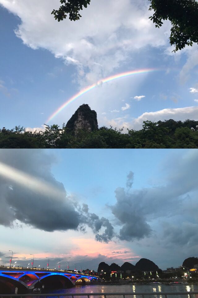 雨后彩虹