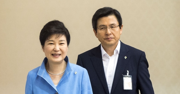 朴槿惠与黄教安