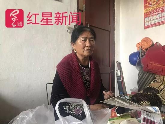 ▲死者的岳母李汝珍。