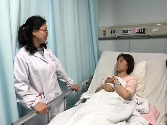 手术后,晓雯病情稳定