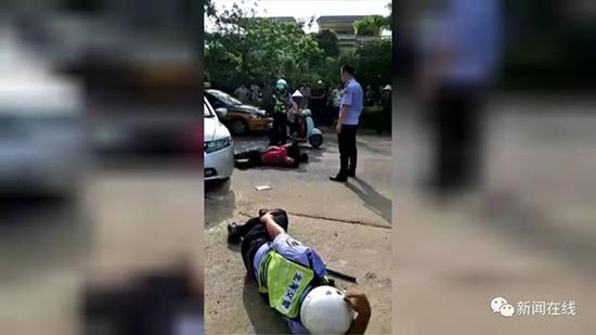 北海市公安局交警支队第一大队辅警小叶