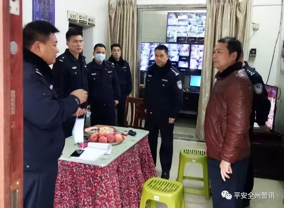 侯中华副县长一线督导检查执勤工作