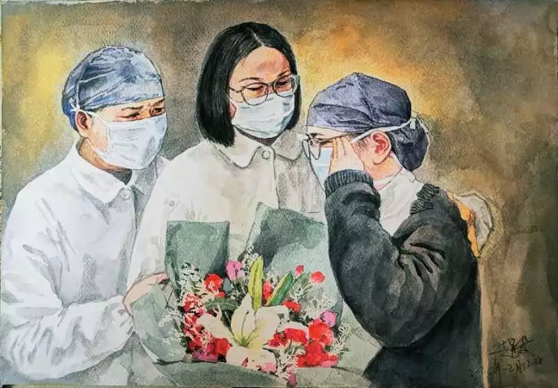 众志成城·共克时艰 ——"抗击疫情·桂林画院,桂林美术馆在行动"主题