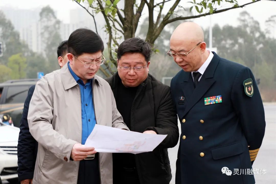 奋斗百年路启航新征程灵川桂林警备区领导到我县调研武装工作