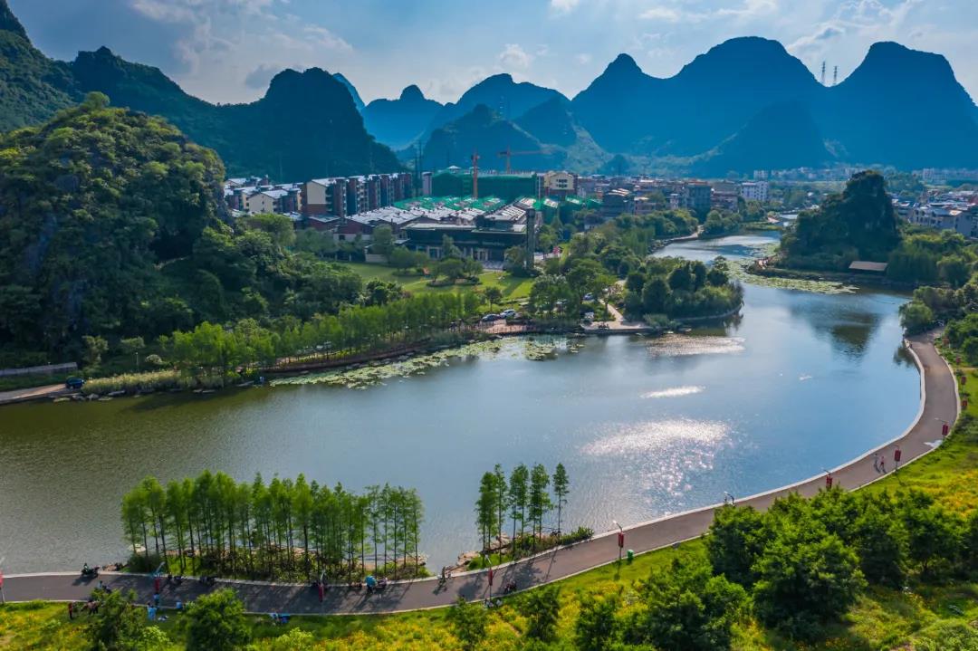 桂林市区这条3万米的绝美沿江步道开通,你走过了吗?