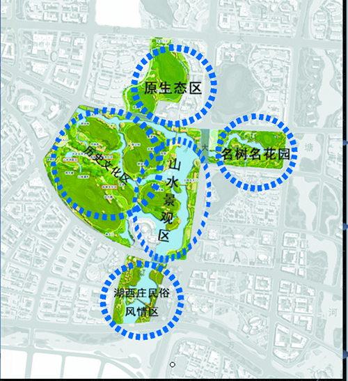 桂林市新城中心公园开工建设 占地1800亩(图)