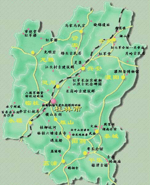 桂林灵川地图_图片搜索