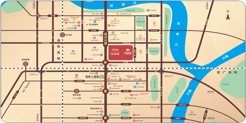 区位图