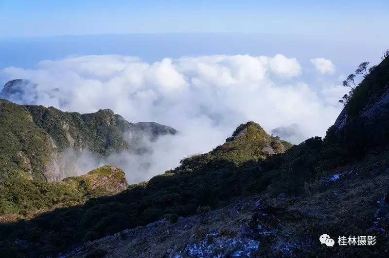 美丽的桂林市兴安县风光 猫儿山云海 孙良德(橄榄)摄影