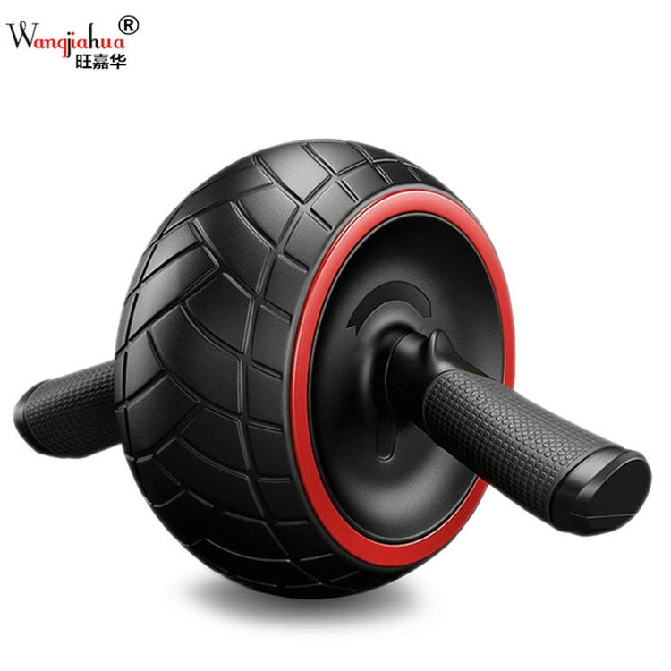 健腹輪回彈式巨輪橡膠腹肌輪滾輪鍛煉腹肌訓練器家用健身器材運動