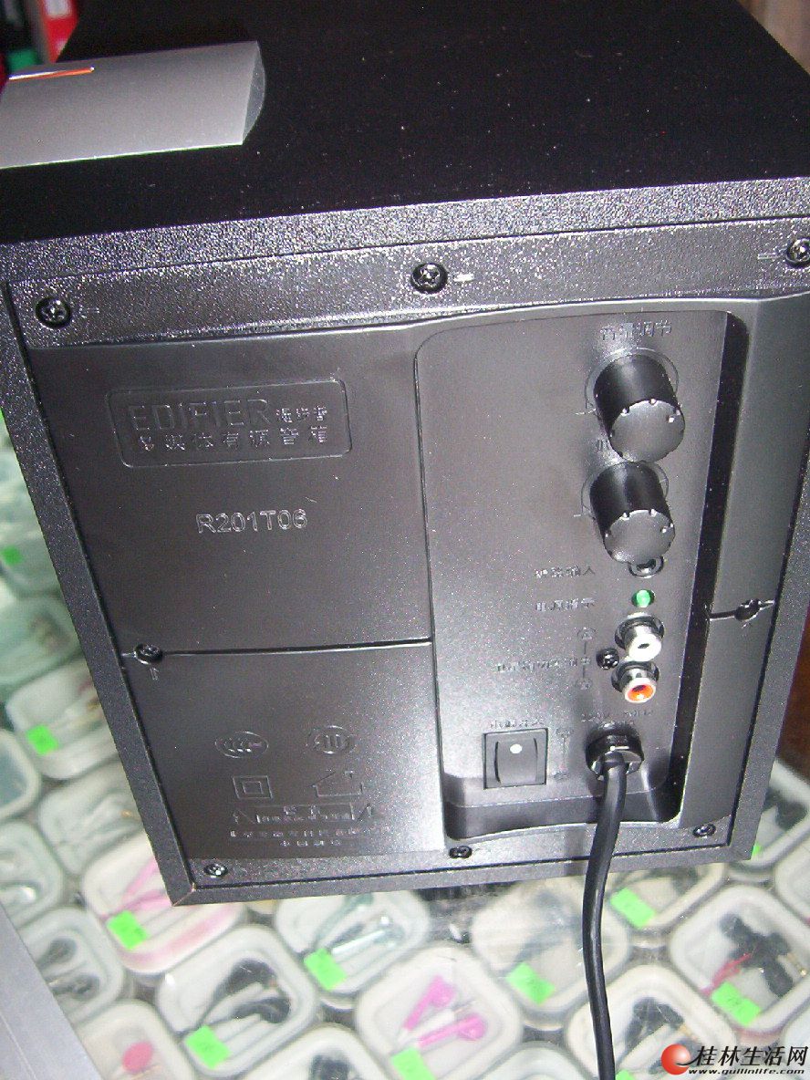 全新漫步者r201t06音箱200元/套(实物图)