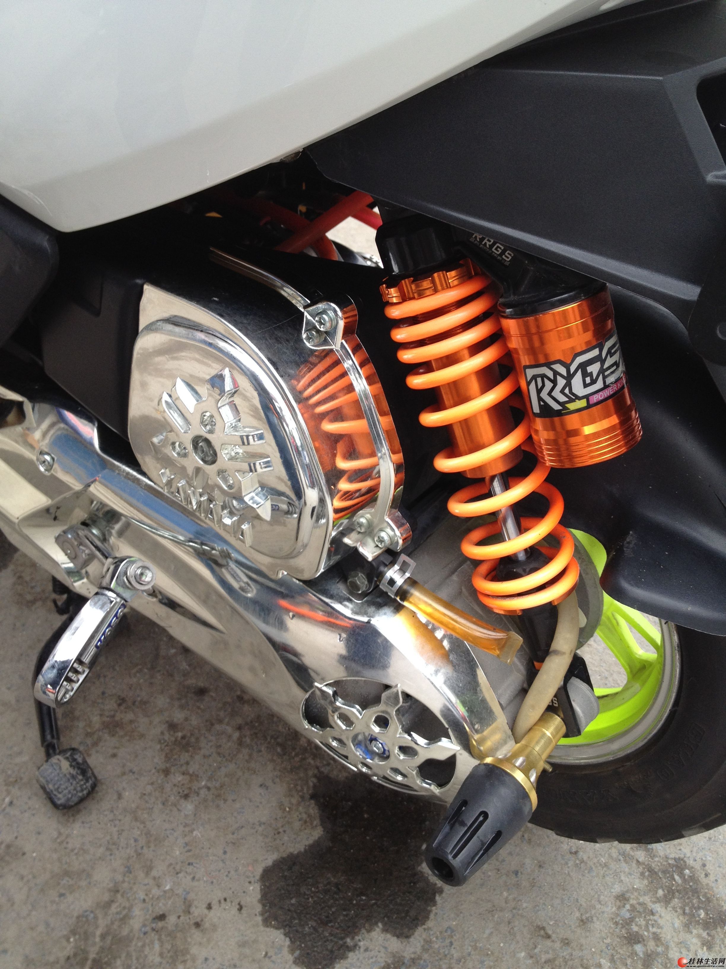 自转用九成新鬼火摩托车