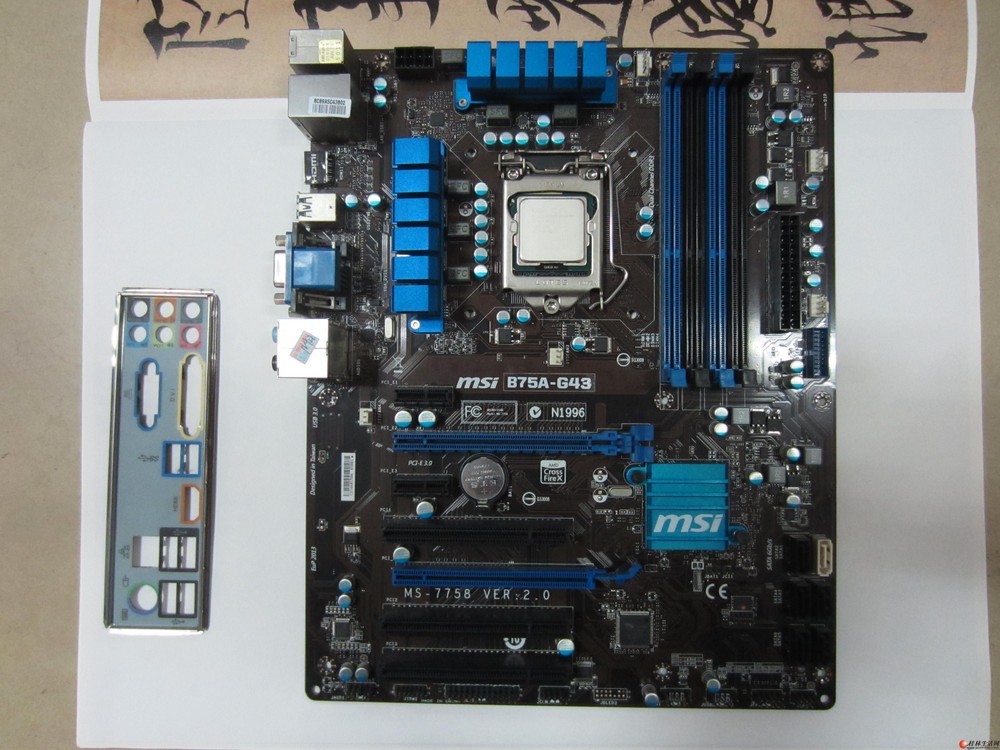 【翔宇高端】《微星b75a-g43全固态豪华大板 e3-1230v2 风扇套件》=