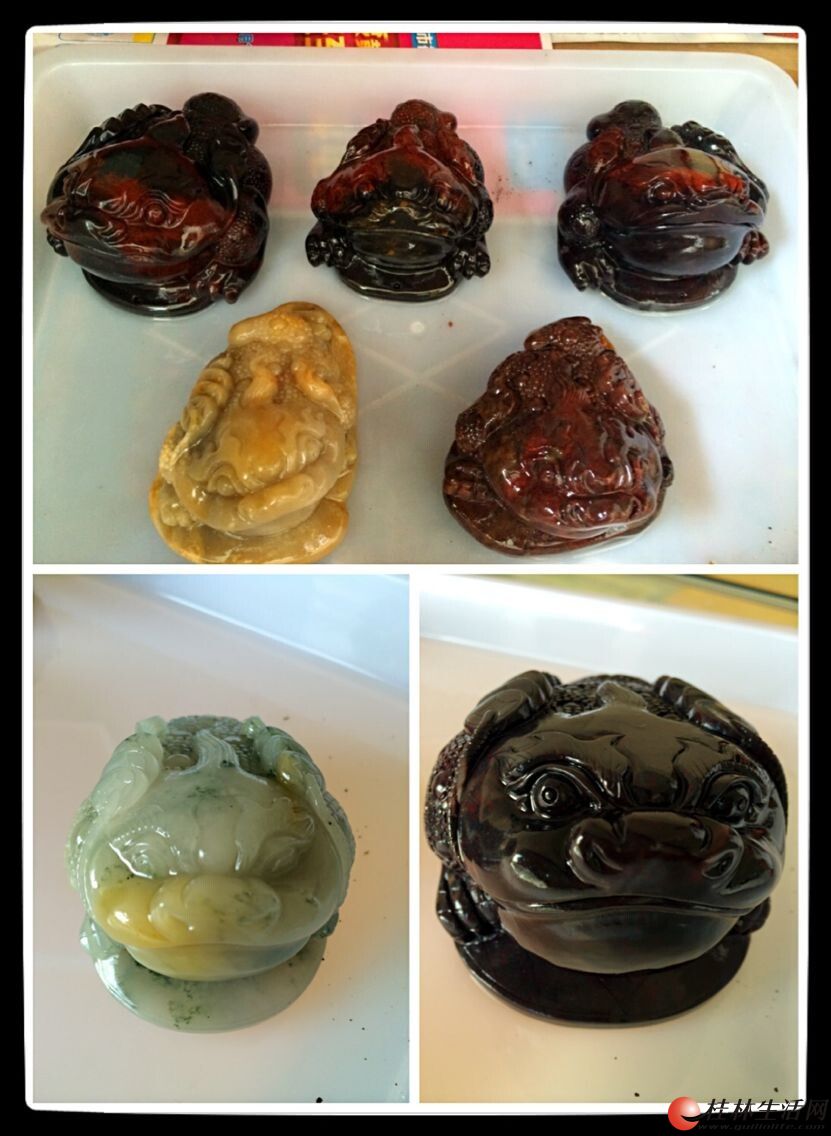 出售手工雕刻貔貅,金蟾等摆件,大小可定制 - 艺术品/收藏品 - 桂林