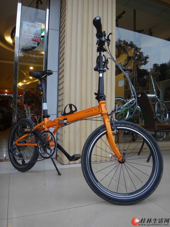 二手美国大行p8折叠自行车
