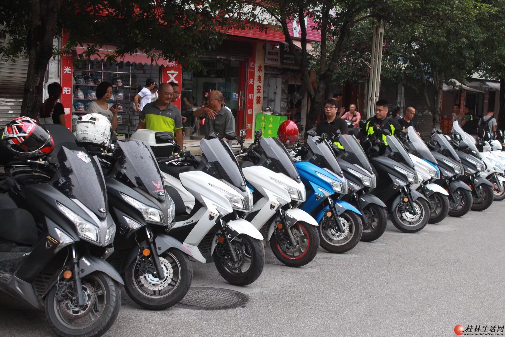 桂林光阳车友会 资源天门山二日游摩旅活动圆满结束 - 桂林摩托车信息