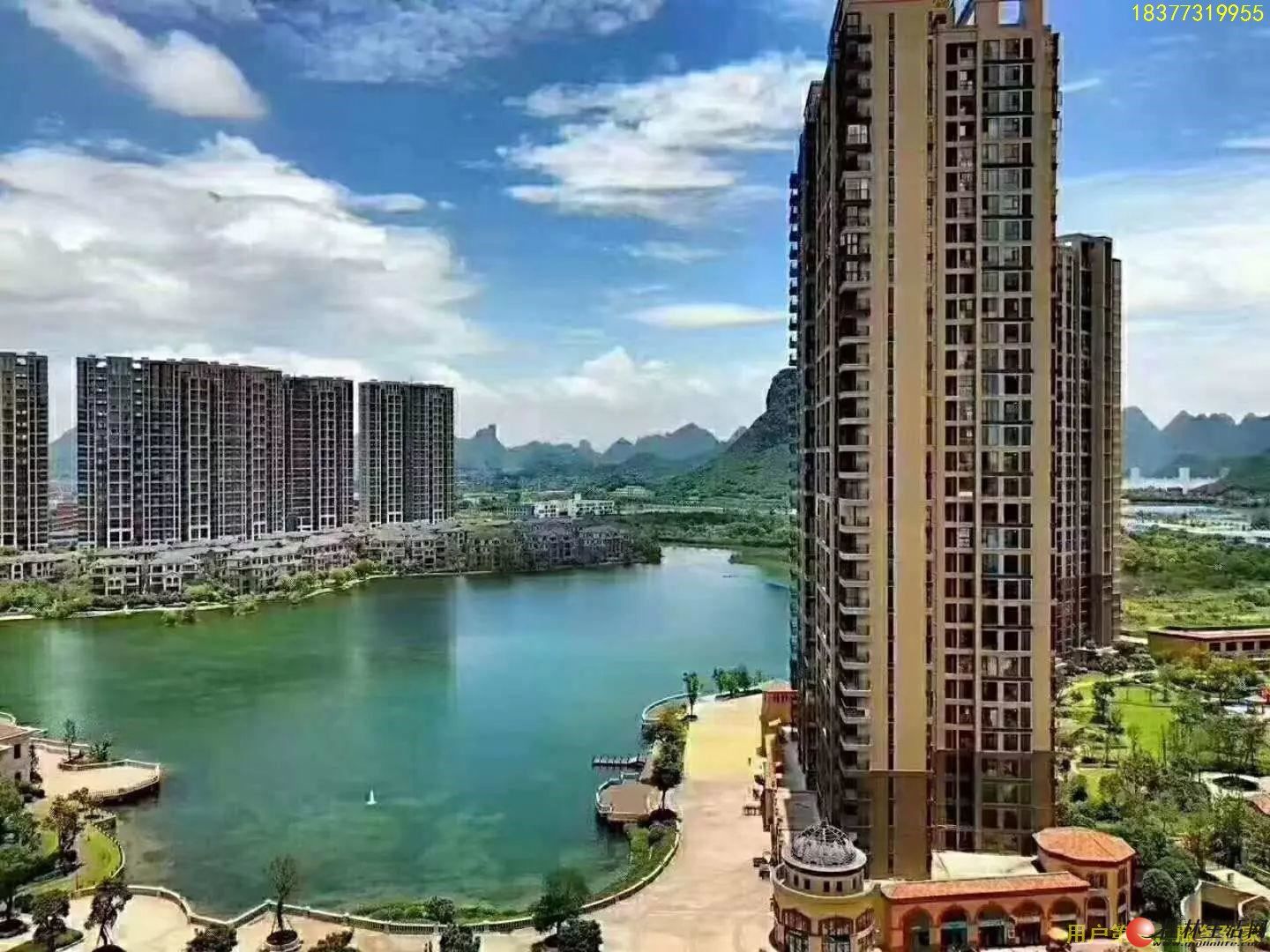 临桂新区市政府旁高端社区麓湖国际空中别墅一线湖景大露台 - 桂林