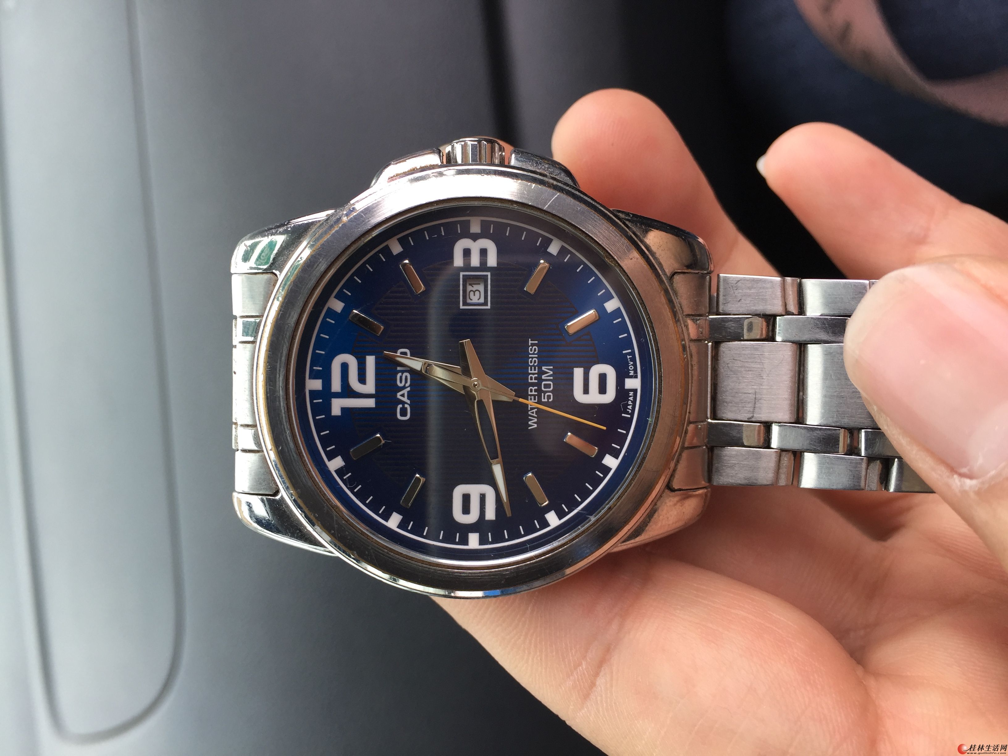 原装日本卡西欧男士表京东自营买的 - 其他二手物品 - 桂林分类信息