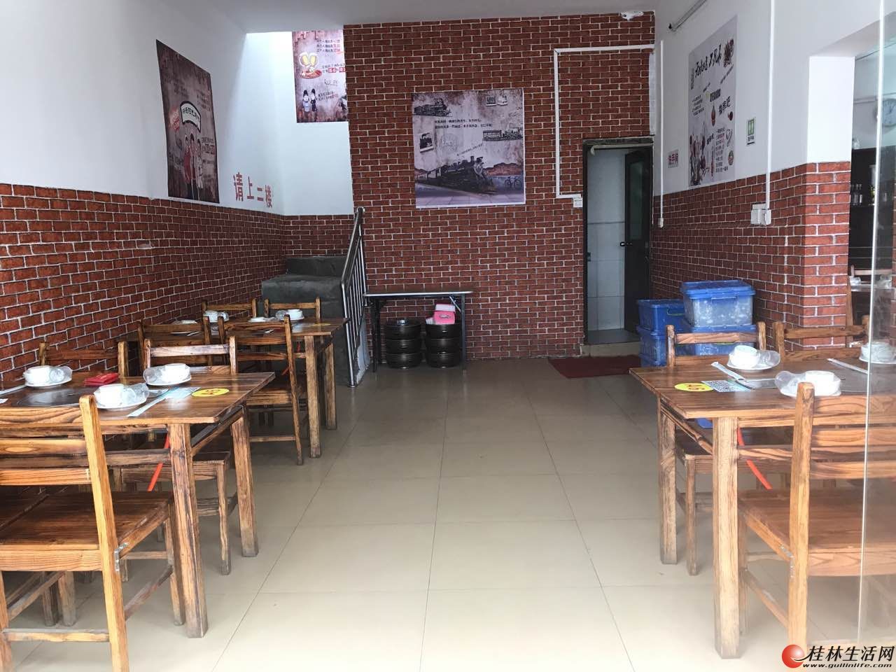 琴潭车站饭店转让 烧烤店转让 客源稳定