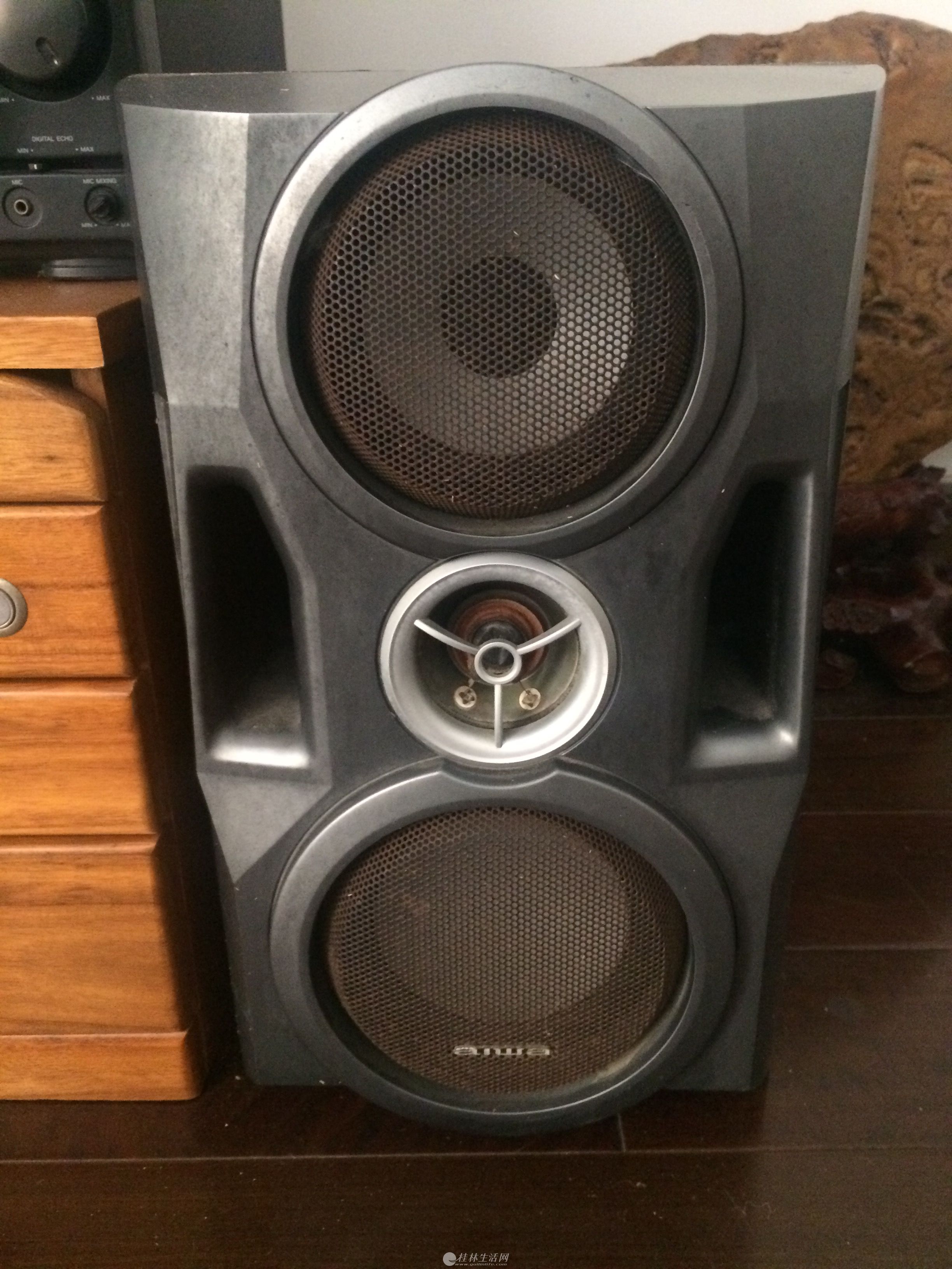 日本原装爱华音响音箱也是日本原装的哦低价转让