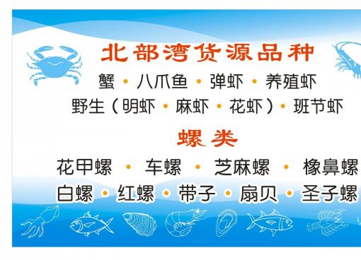 海鲜水产名字大全集图片